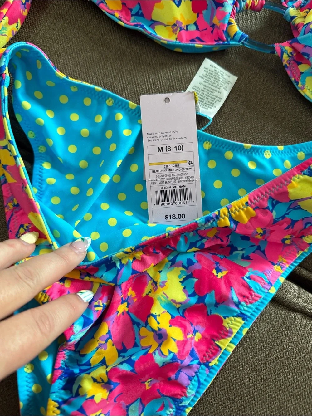 N/A vibrant floral